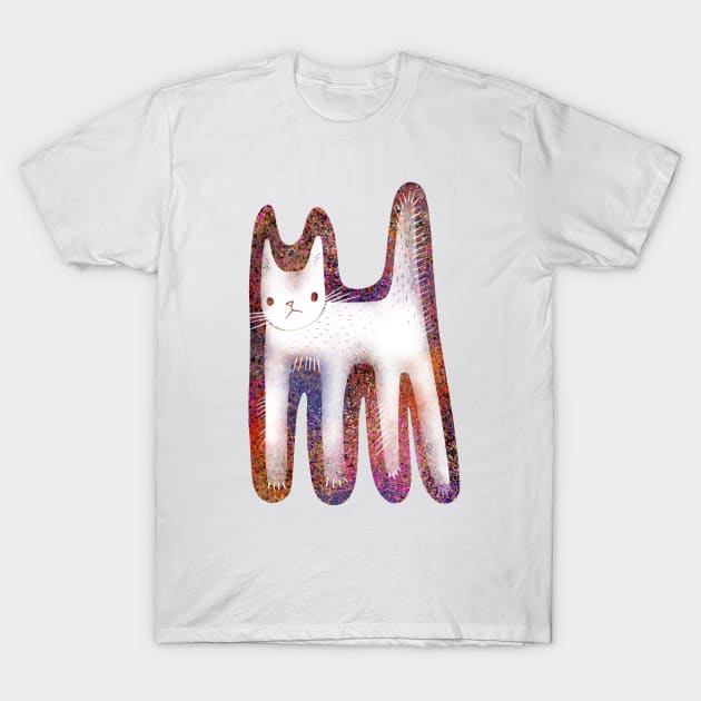 Cute cat T-Shirt by Daria Kusto